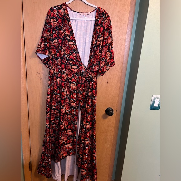 Hutch Monarch Print Wrap Dress - Picture 3 of 5